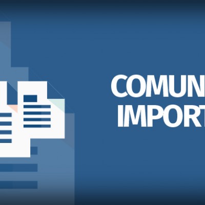 Comunicado importante
