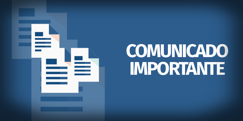 Comunicado importante