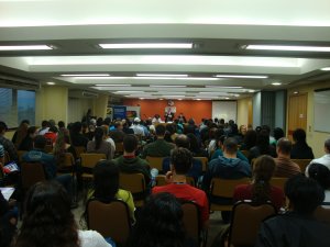 A aula inaugural ocorreu no dia 07/07 na sede do SINDPOA