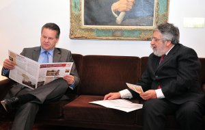 Presidente da Assembleia nos 70 anos - Alexandre postal recebeu convite do Sindpoa