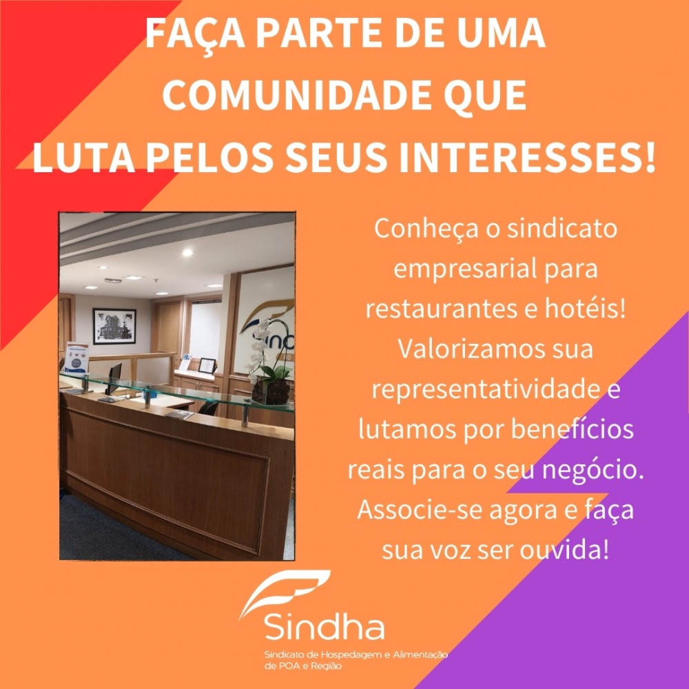 SINDHA LANÇA NOVA CAMPANHA DE ASSOCIADOS