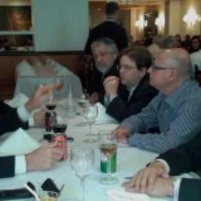 Presidente da FBHA em Porto Alegre - Reunião Almoço com Autoridades Municipais