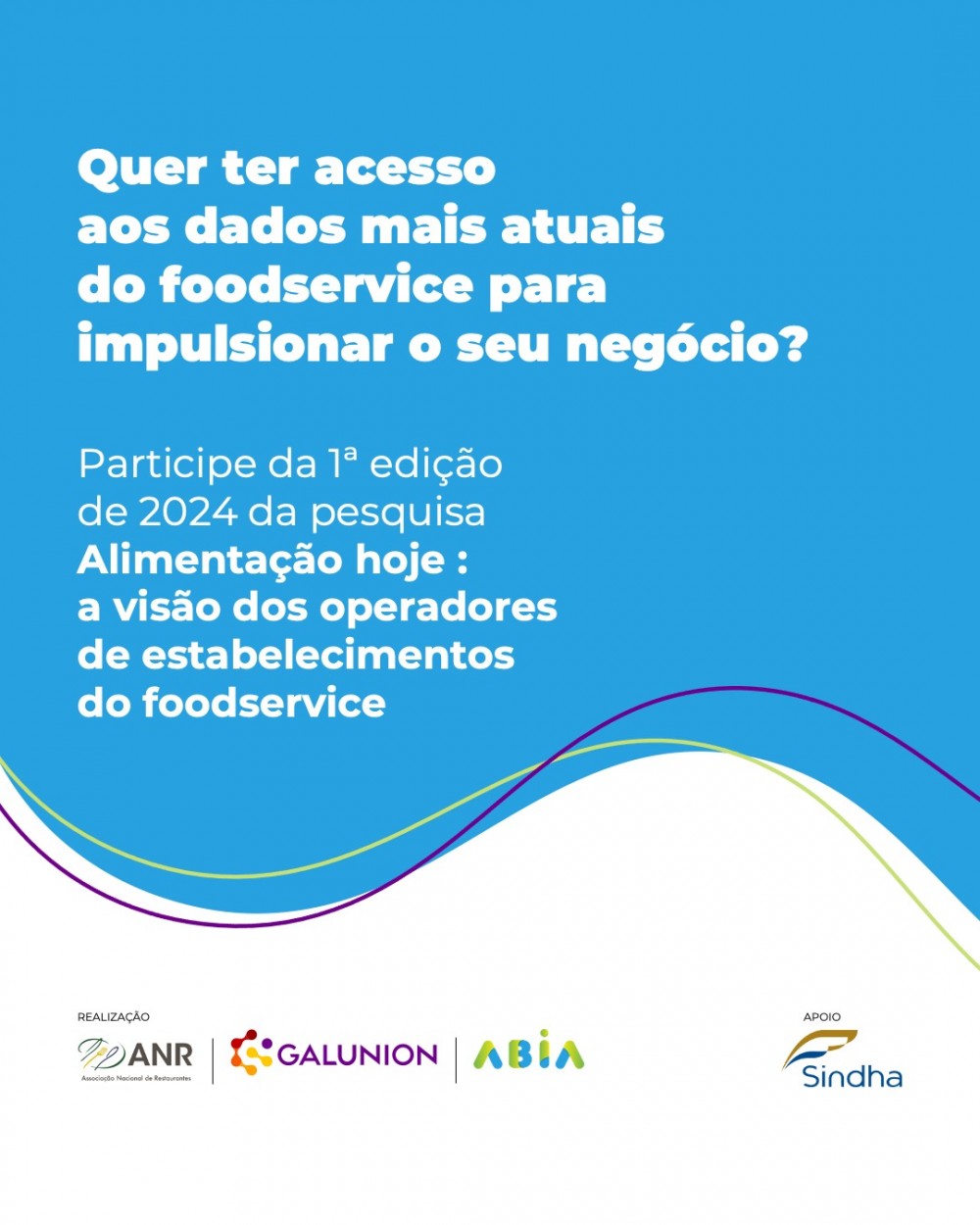 PARTICIPE DA NOVA PESQUISA DE OPERADORES DA ANR, GALUNION E ABIA!