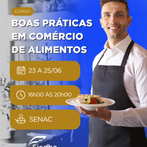 Boas Práticas em Comércio de Alimentos - TARDE/NOITE