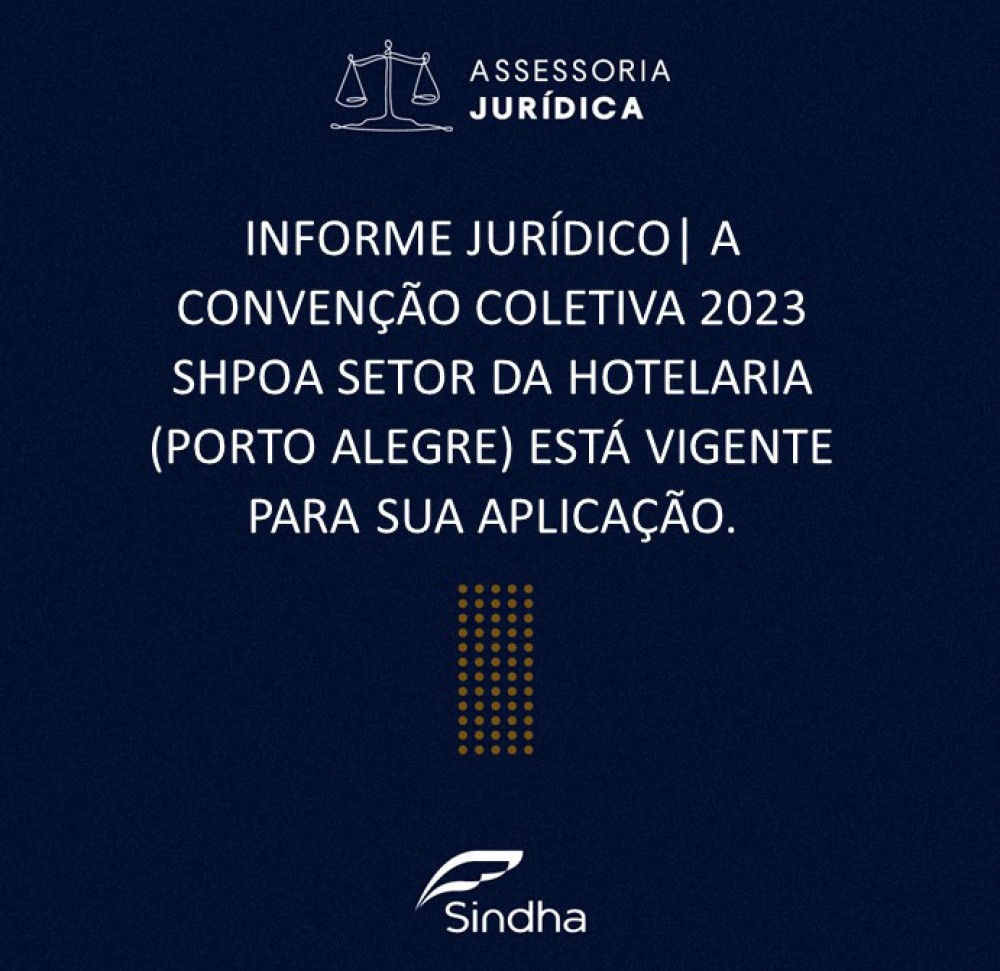 CONVENÇÃO COLETIVA DE TRABALHO 2023 SHPOA