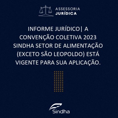 CONVENÇÃO COLETIVA DE TRABALHO 2023 SINDHA