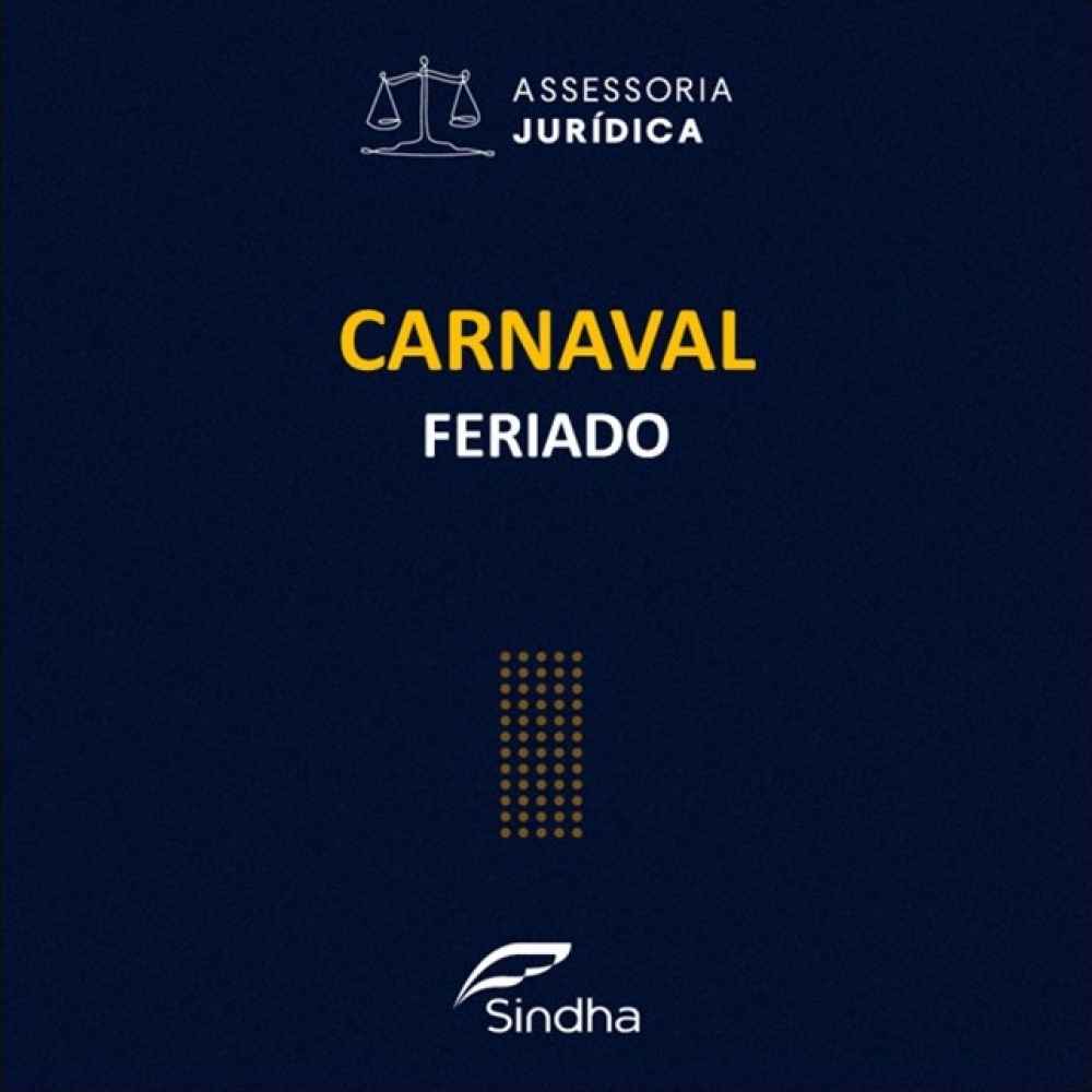 INFORME JURÍDICO | FERIADO DE CARNAVAL