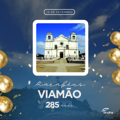 Parab&eacute;ns, Viam&atilde;o pelos seus 285 anos!