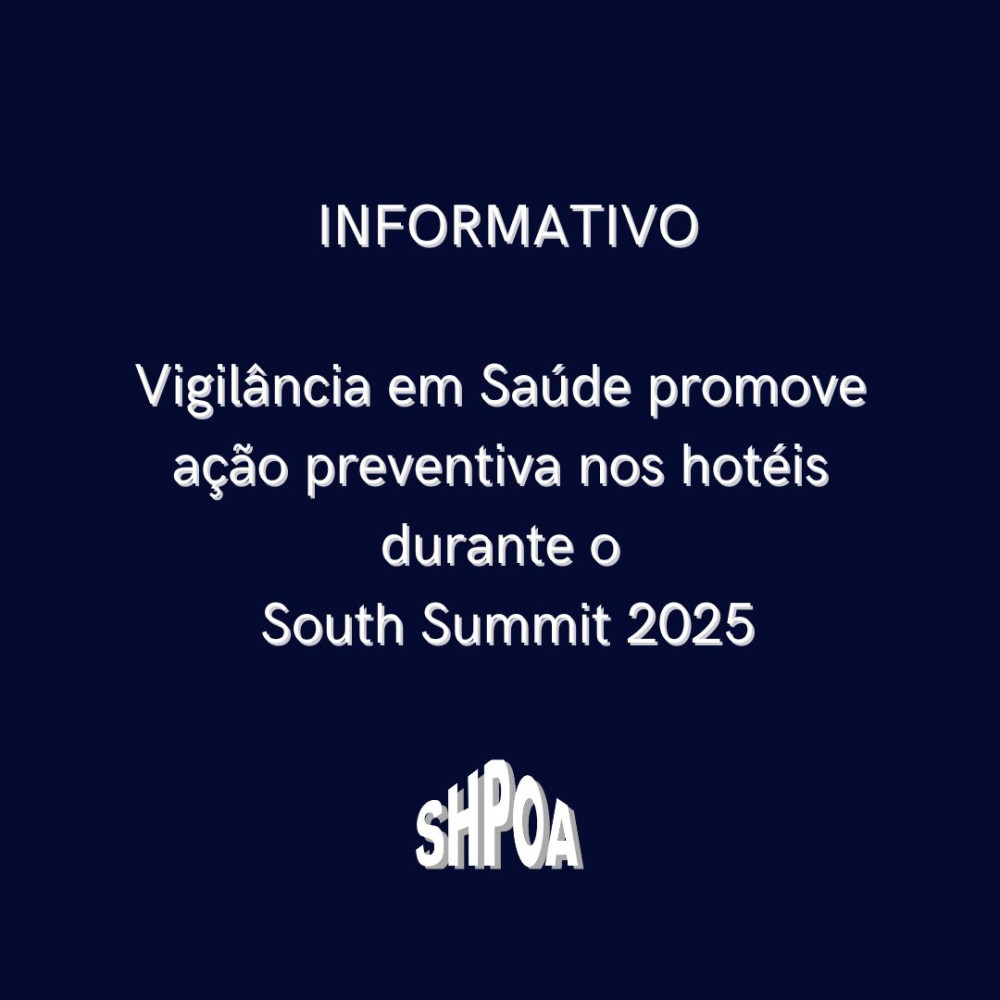 Informativo Jurídico | Vigilância em Saúde promove ação preventiva nos hotéis durante o South Summit 2025