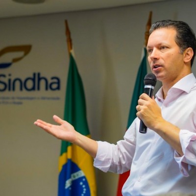 Sindha recebe Nelson Marchezan Jr. para Café da Manhã com Associados