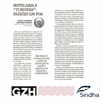 Artigo: Hotelaria e "turistar": Paixões que falam mais alto