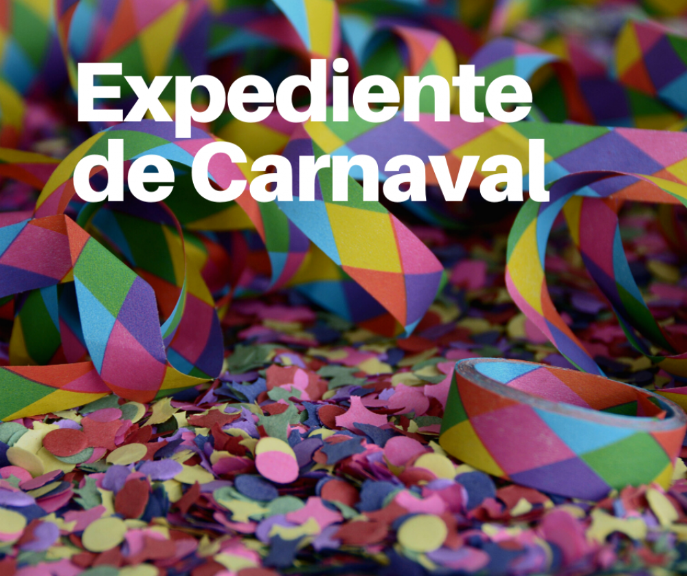 É Carnaval! Confira os horários de expediente do Sindha.
