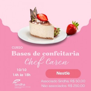 Bases de Confeitaria com NESTLÉ PROFESSIONAL