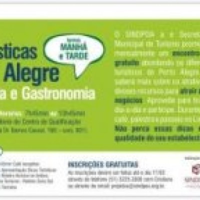 14º Encontro Técnico/2009 - Dicas Turísticas de Porto Alegre para Hotelaria e Gastronomia