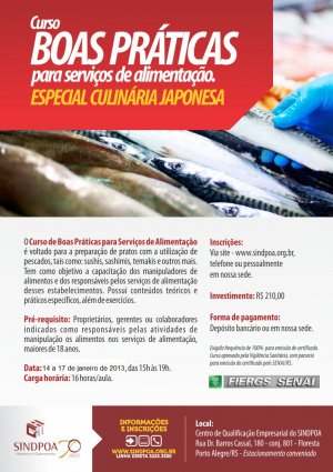 Cursos especiais em parceria com o Senai