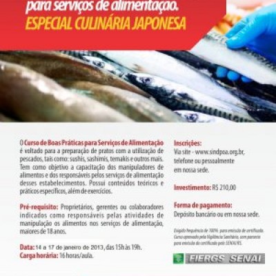 Cursos especiais em parceria com o Senai