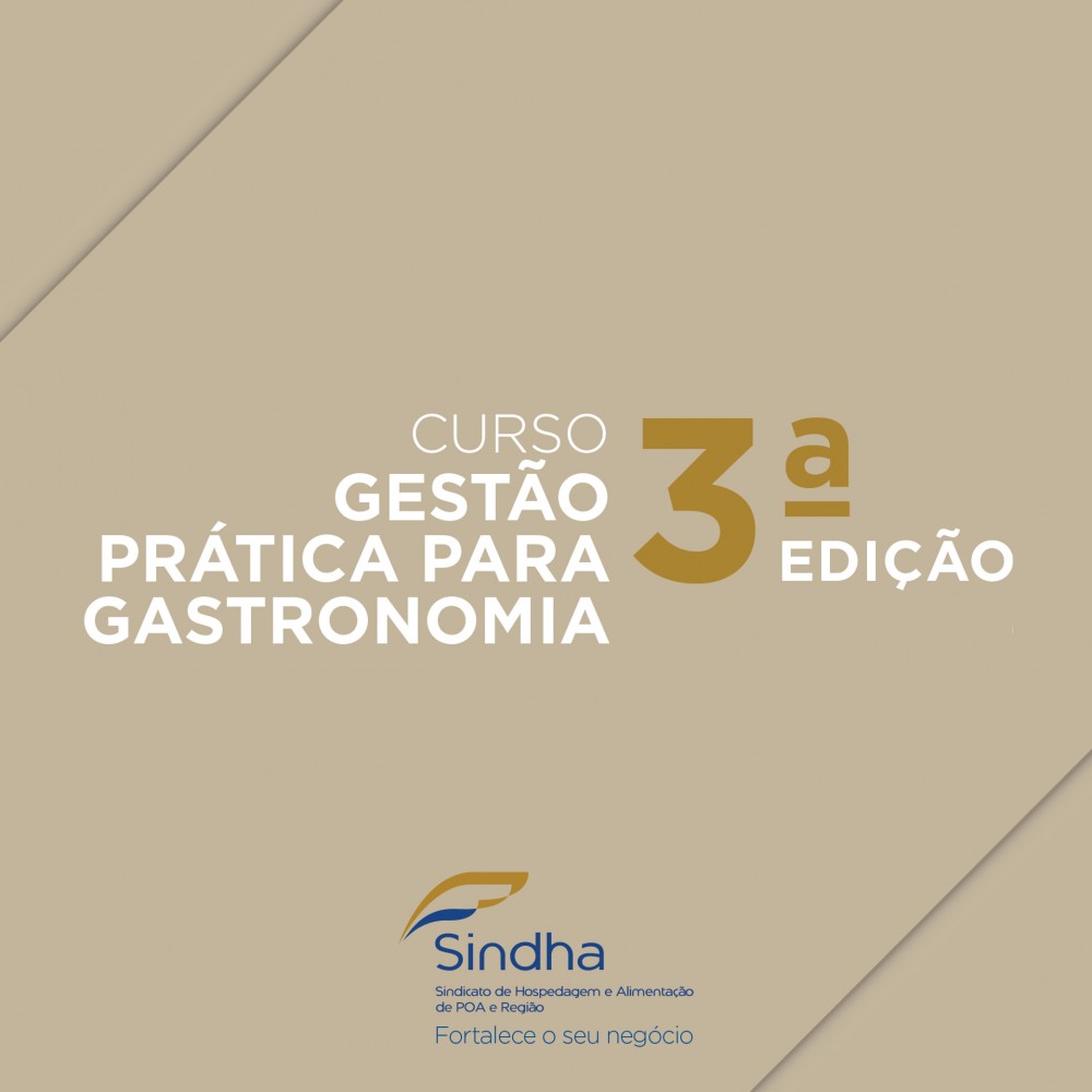 Qualificação exclusiva aborda gestão empresarial no setor gastronômico
