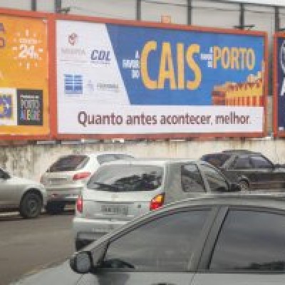 Campanha do Cais ganha às ruas - Alerta está em oitenta pontos da cidade
