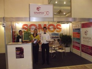 Sindpoa presente na 1ª Febravar - Entidade divulgou hotelaria e gastronomia da cidade