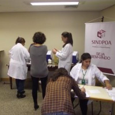 SINDPOA é Posto de Vacinação Contra Gripe e Tríplice Viral