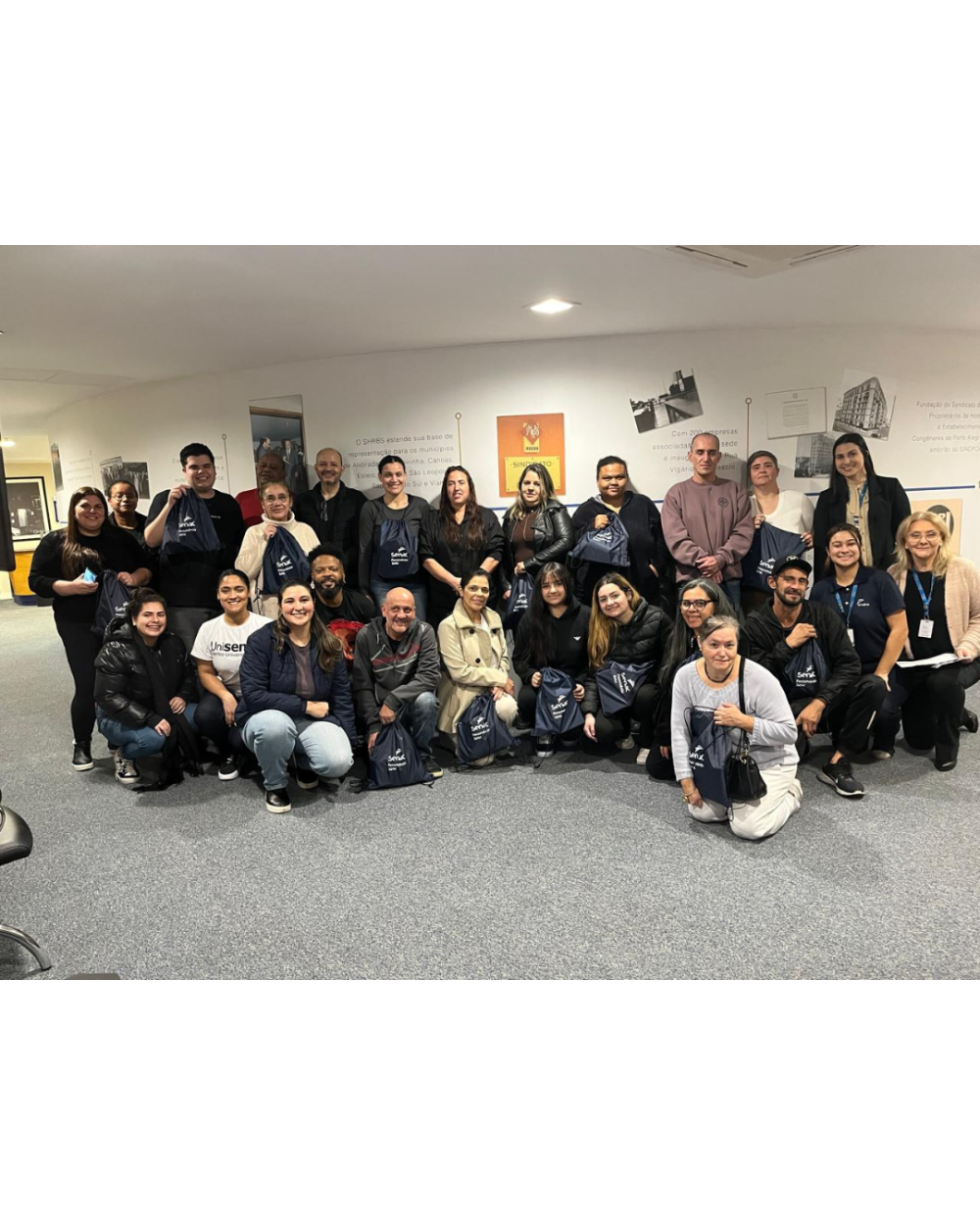 Projeto Escola do Sindha inicia atividades com segunda turma do ano