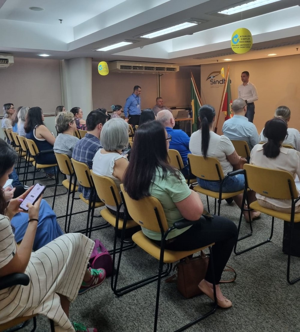 SINDHA PROMOVE PALESTRA SOBRE e-SOCIAL E FGTS DIGITAL