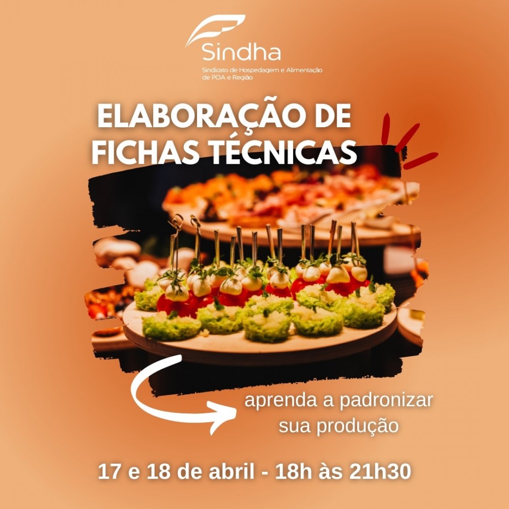 CURSO ENSINA A PADRONIZAR FICHAS TÉCNICAS