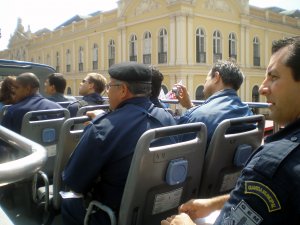 Iniciou treinamento da Guarda Municipal de Porto Alegre