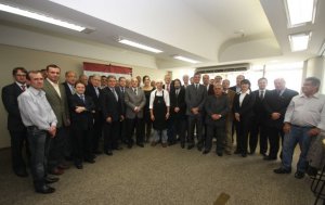 Presidente da Câmara de Vereadores de Porto Alegre visita Sindpoa
