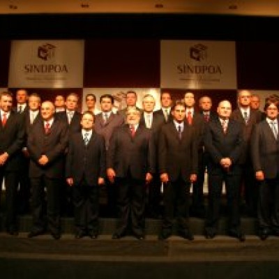 Posse da nova diretoria do Sindpoa