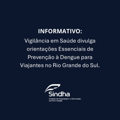 Vigilância em Saúde divulga orientações Essenciais de Prevenção à Dengue para Viajantes no Rio Grande do Sul