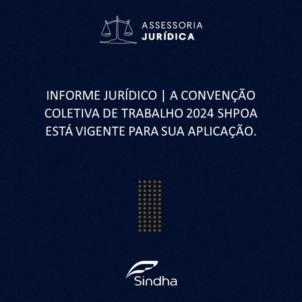 CONVENÇÃO COLETIVA DE TRABALHO 2024 SHPOA