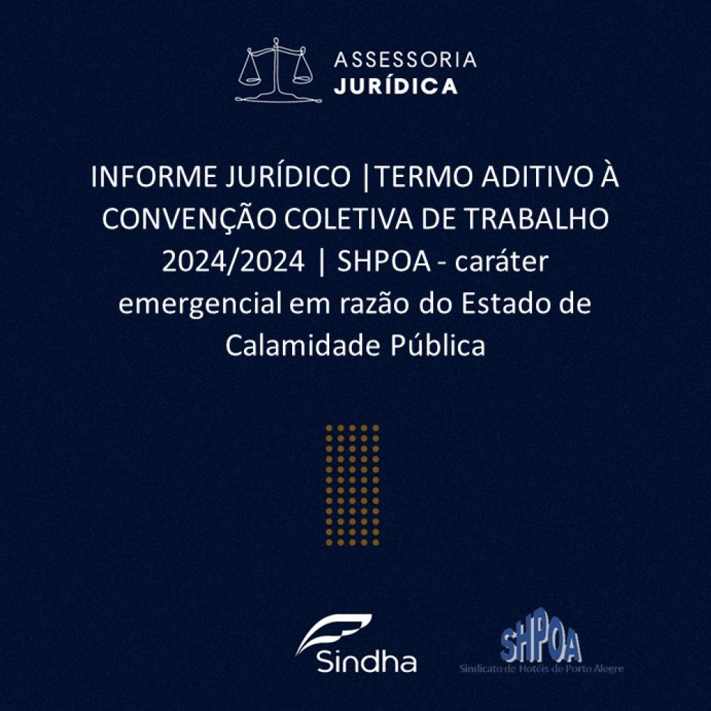 TERMO ADITIVO À CONVENÇÃO COLETIVA DE TRABALHO 2024/2024 - SHPOA