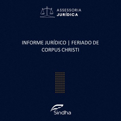 INFORME JURÍDICO | FERIADO CORPUS CHRISTI