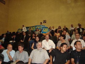 Diretores do SINDPOA e colaboradores apoiaram a votação Diretores do SINDPOA e colaboradores apoiaram a votação