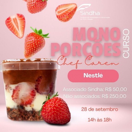 Doces em Mono Porções com NESTLÉ PROFESSIONAL