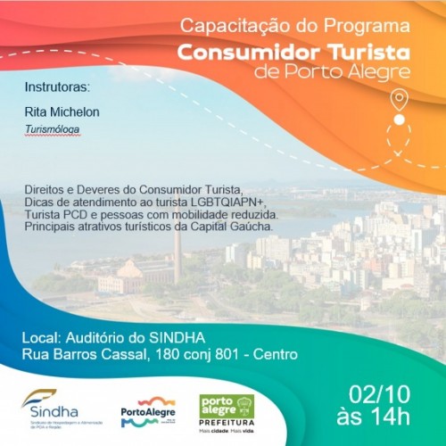 PALESTRA - Capacitação do Programa Consumidor Turista de Porto Alegre