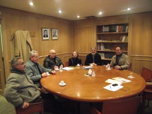 Foto: arquivo Sindpoa - reunião com Sindicato Laboral