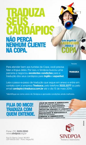 Sindpoa Fecha Parceria com Empresa de Tradução