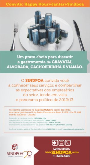 Sindpoa visita cidades da base de representação - Encontro promove união da categoria