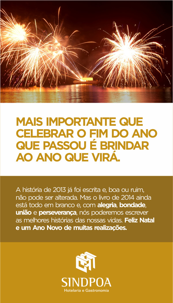 Sindpoa Deseja Feliz Natal e um Próspero 2014