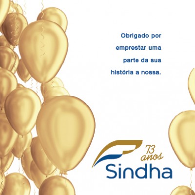 O Sindha completou 73 anos tendo muito o que comemorar!