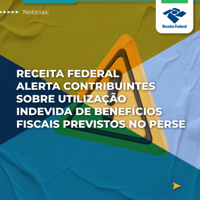 INFORME CONTÁBIL | RECEITA FEDERAL ALERTA SOBRE PERSE