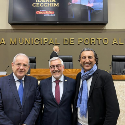 SOLENIDADE NA CÂMARA MUNICIPAL DE PORTO ALEGRE