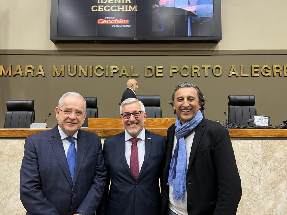 SOLENIDADE NA CÂMARA MUNICIPAL DE PORTO ALEGRE