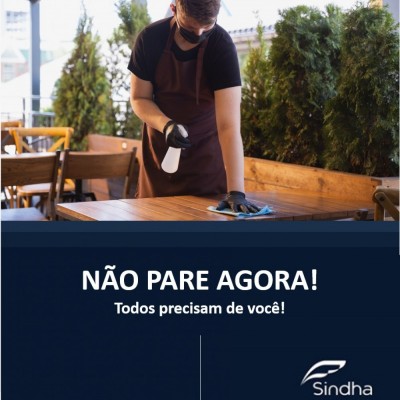 Um pedido do Sindha para a população gaúcha diante da nova onda de casos de Covid-19