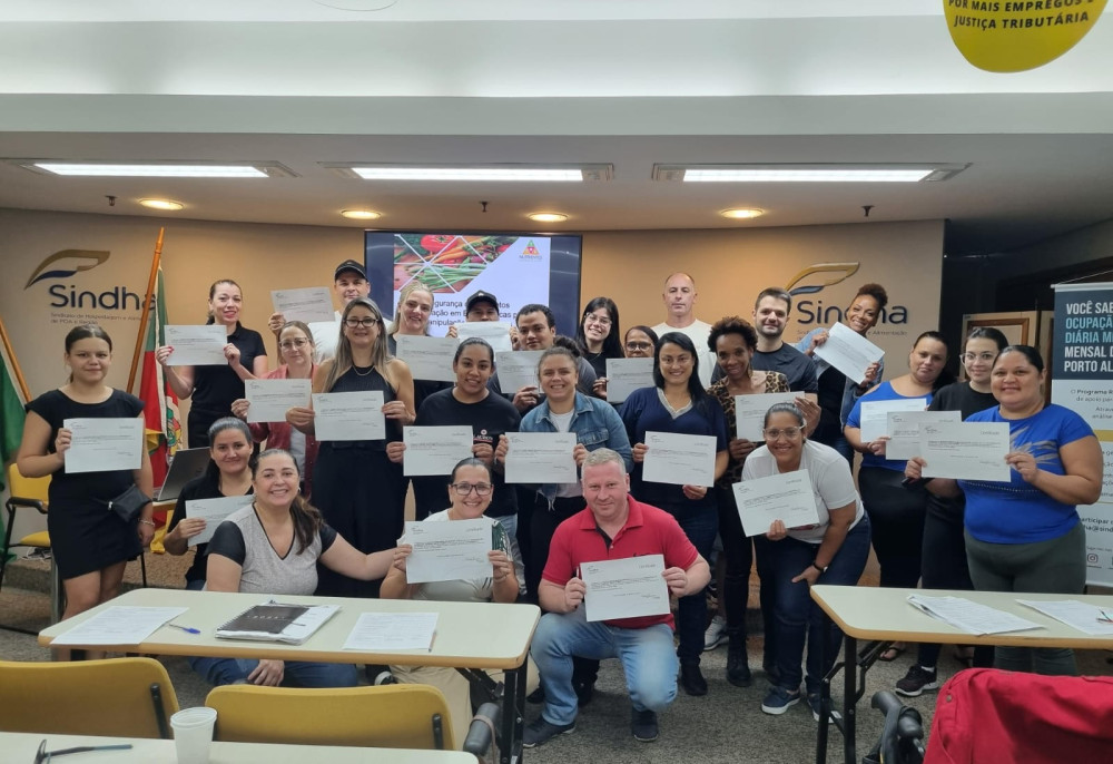 SINDHA oferece curso gratuito de Segurança de Alimentos para o South Summit Brazil