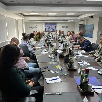 SINDHA participa da Reunião Almoço para debater sobre a Segurança Pública de Porto Alegre.