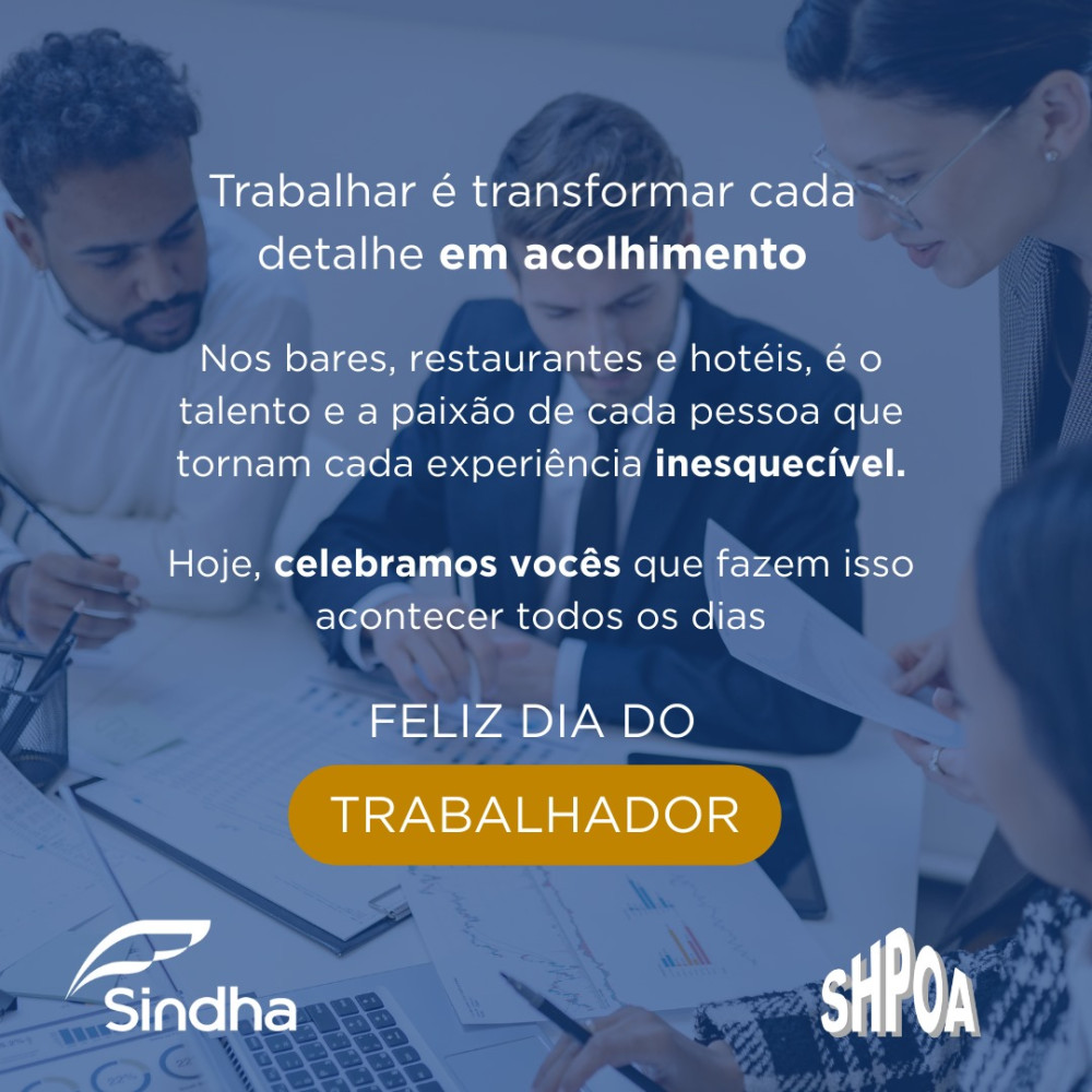 FELIZ DIA DO TRABALHADOR