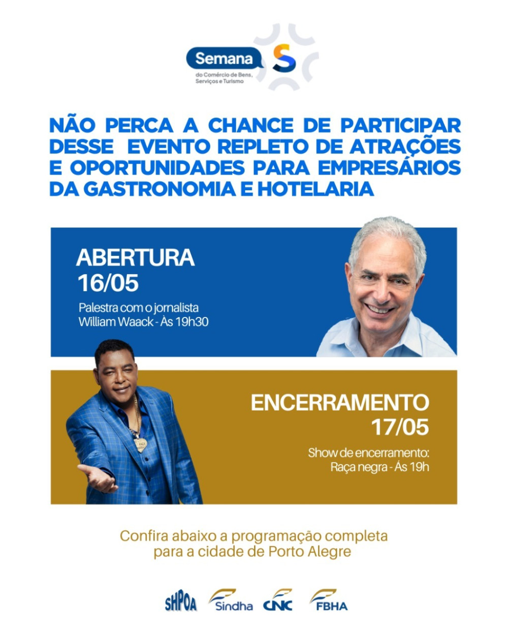 Conheça a programação completa da Semana S em Porto Alegre